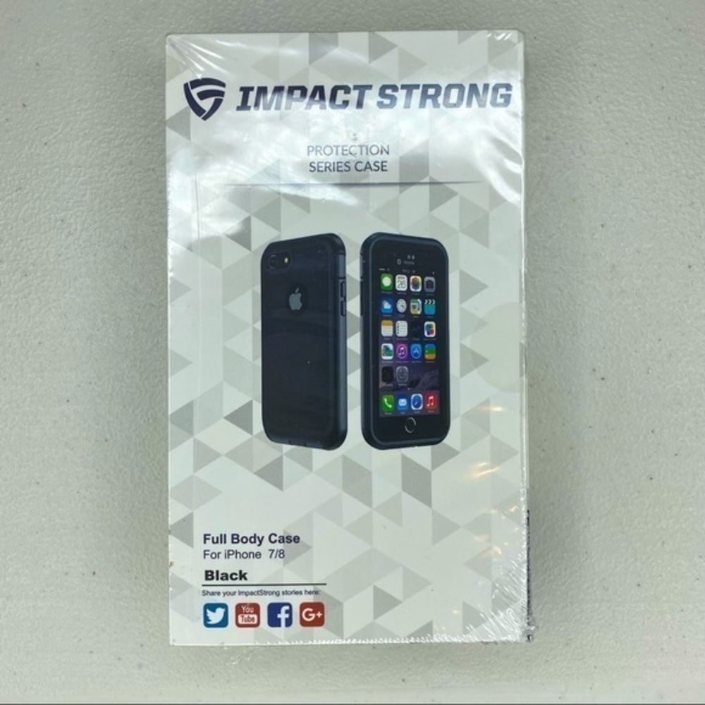Impact Strong Iphone 7 / 8 Black Case